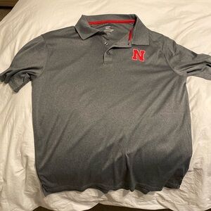Colosseum Gray XL Golf Shirt/Polo